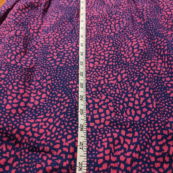 Pink and blue patterned Gap spaghetti strap dress- size small - Picture 4 of 4